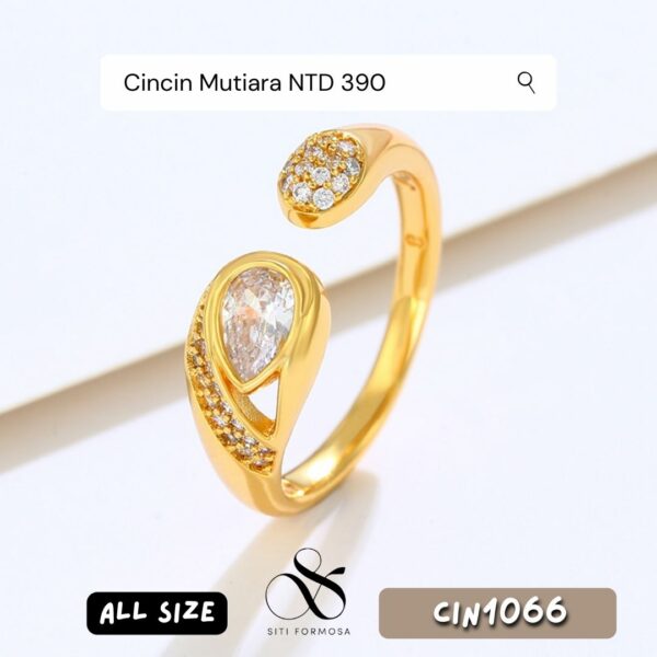 CIN1066-Cincin Mutiara