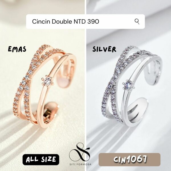 CIN1067-Cincin Double