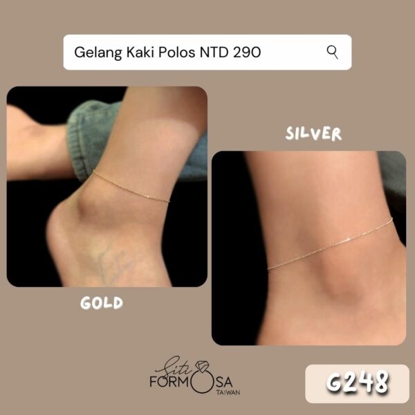 G248-Gelang Kaki Polos