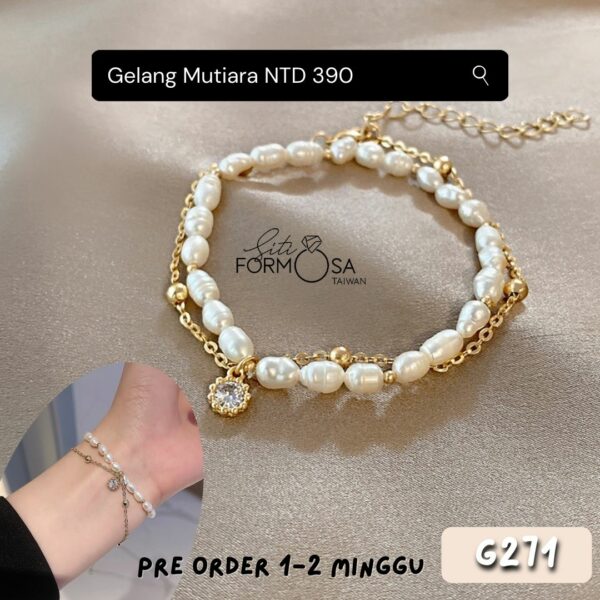 G271-Gelang Mutiara