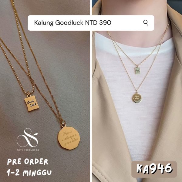 KA946-Kalung Good Luck