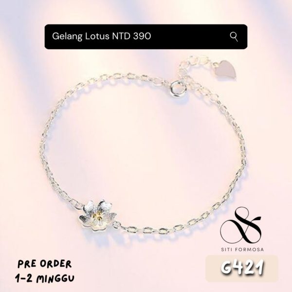 G421-Gelang Lotus