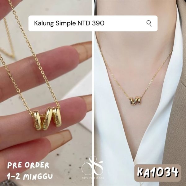 KA1034-Simple Necklace