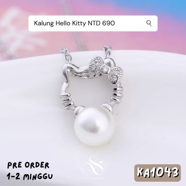 KA1043-Kalung Hello Kitty