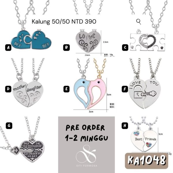 KA1048-Kalung 50/50