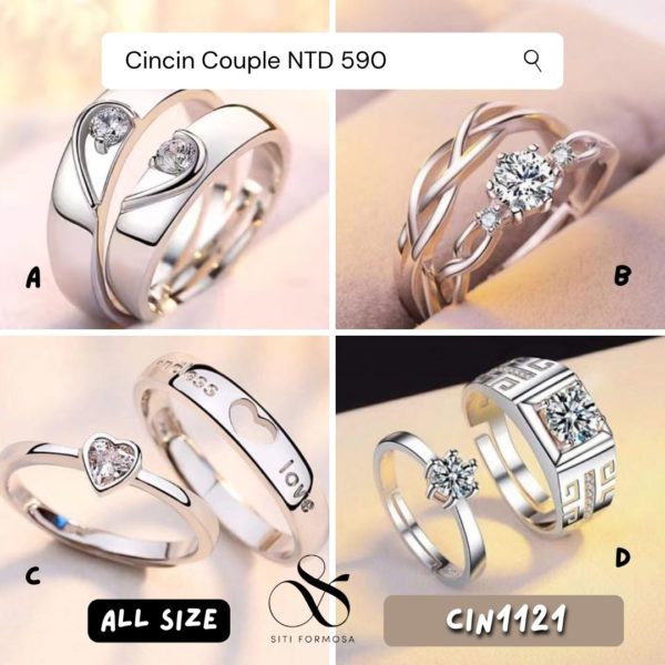 CIN1121-Cincin Couple