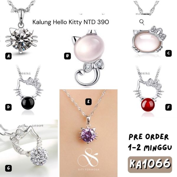 KA1066-Kalung Hello Kitty