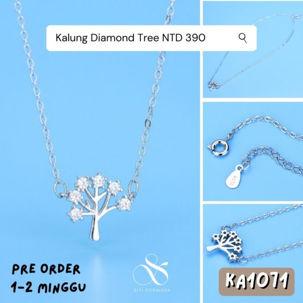 KA1071-Kalung Diamond Tree