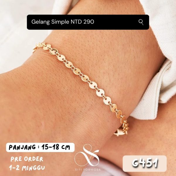 G451-Gelang Simple