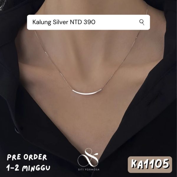 KA1105-Kalung Silver