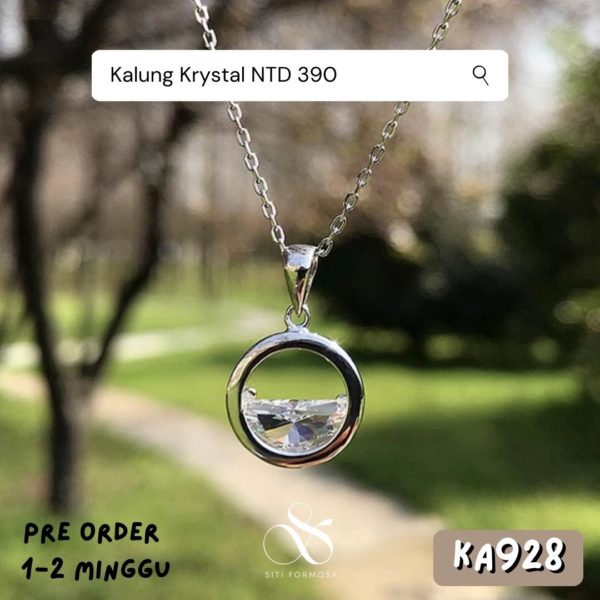 KA928-Kalung krystal