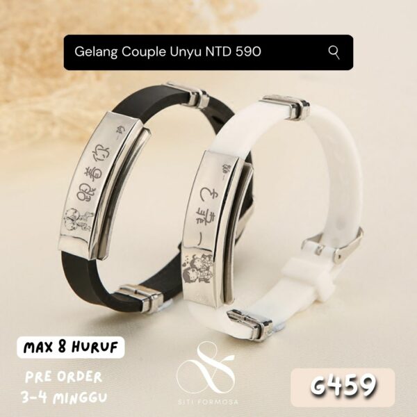 G459-Gelang Couple Unyu - Gambar 2